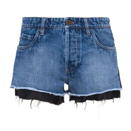 【Previous Season】layered denim shorts