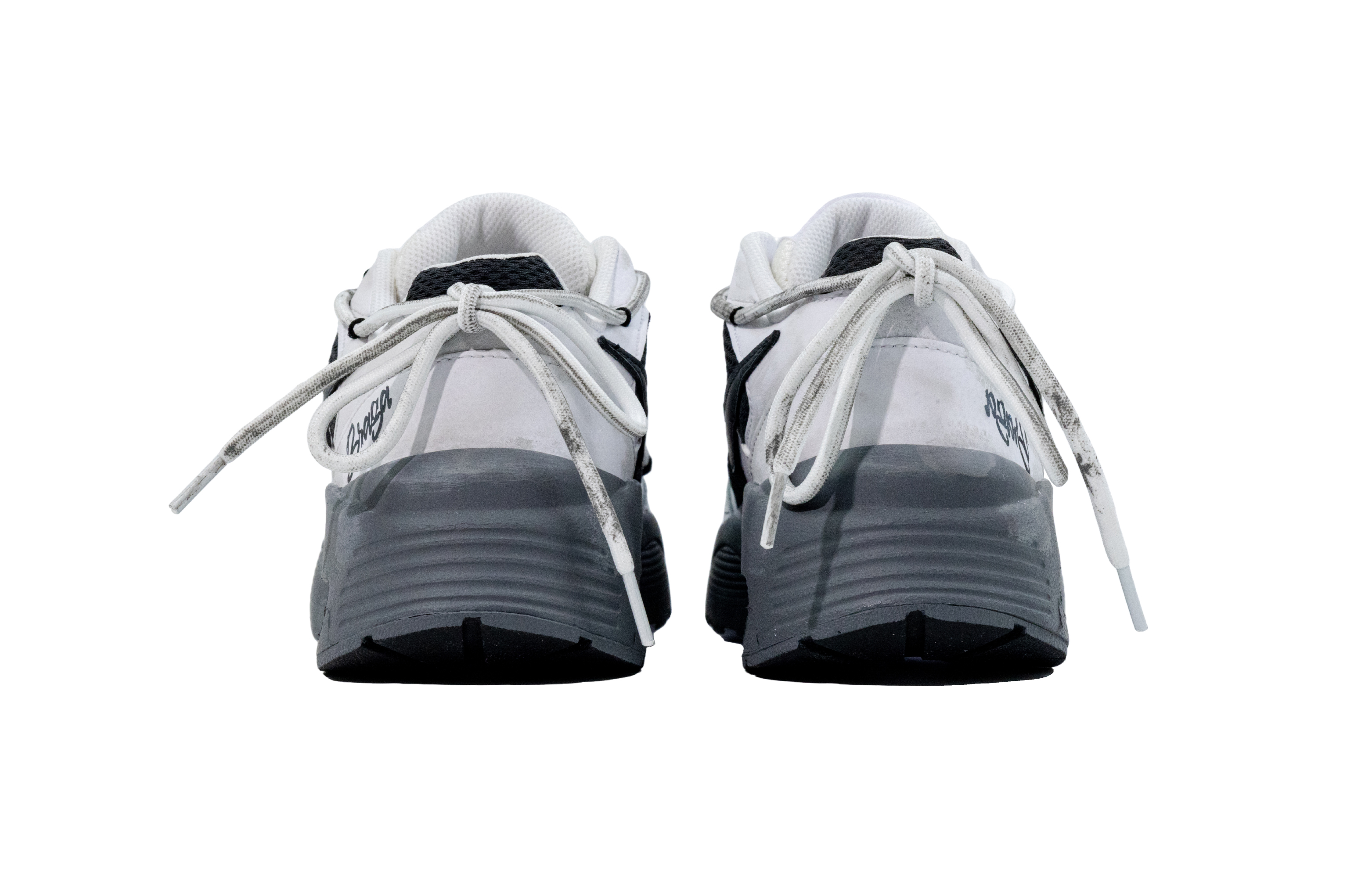 Nike Air Max Fusion Abrasion Resistant Low top Running Shoes Men’s Light Gray