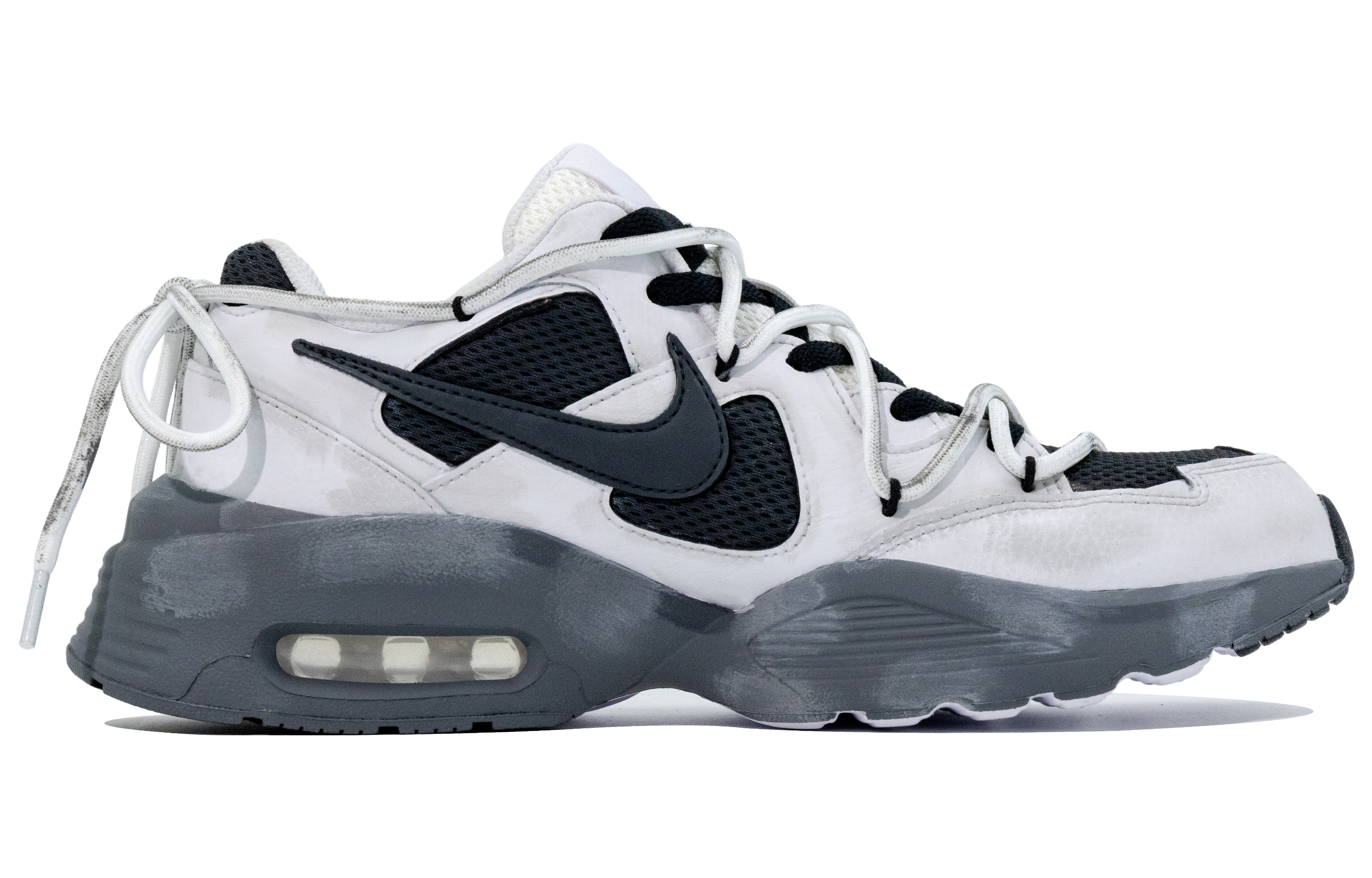 Nike Air Max Fusion Abrasion Resistant Low top Running Shoes Men’s Light Gray