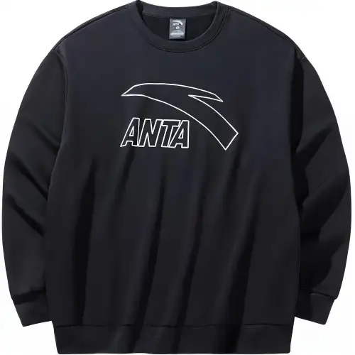 Anta Life Collection Sweatshirt Men's Basic Black