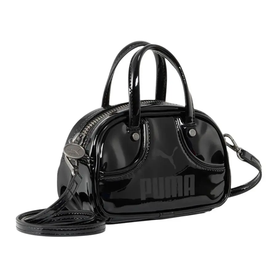 PUMA Polyurethane Handbag Small Unisex Black
