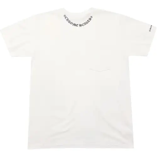 Chrome Hearts Neck Letters Logo T-shirt