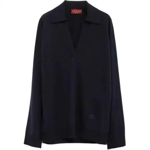 Gucci polo-neck logo top