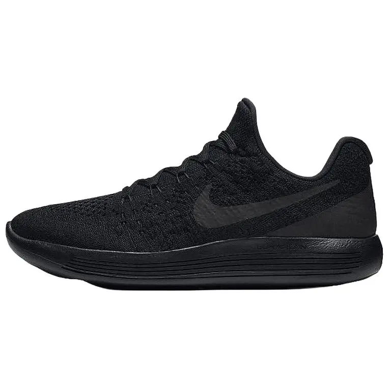 Nike LunarEpic Flyknit 2 Low top Casual Running Shoes Women's Black