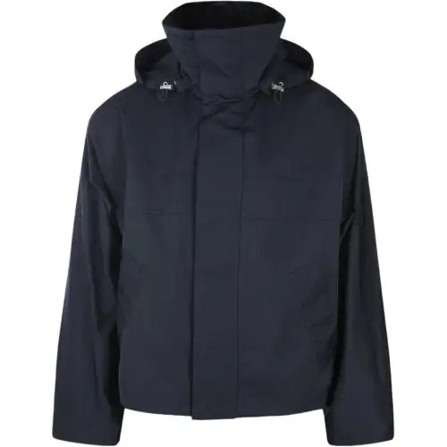 Bottega Veneta Zip-Up Hooded Blouson