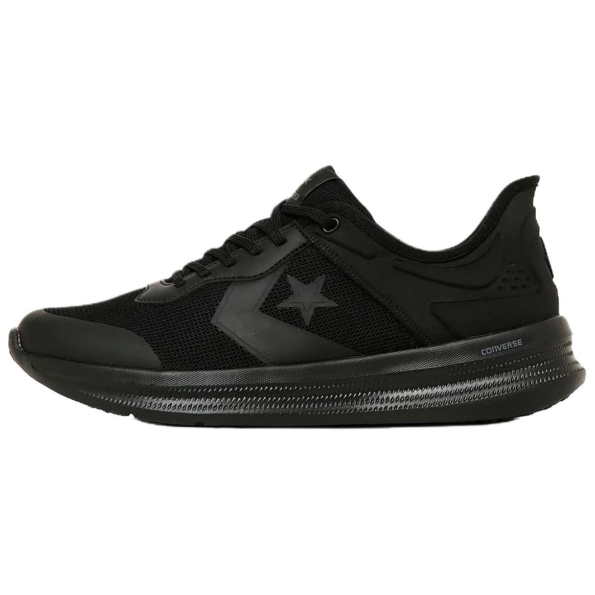 Converse DAYSTAR Breathable Running Shoes Unisex Black