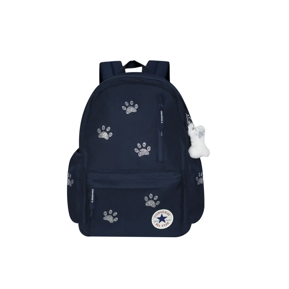 Converse Polyester Backpack Unisex Navy Blue