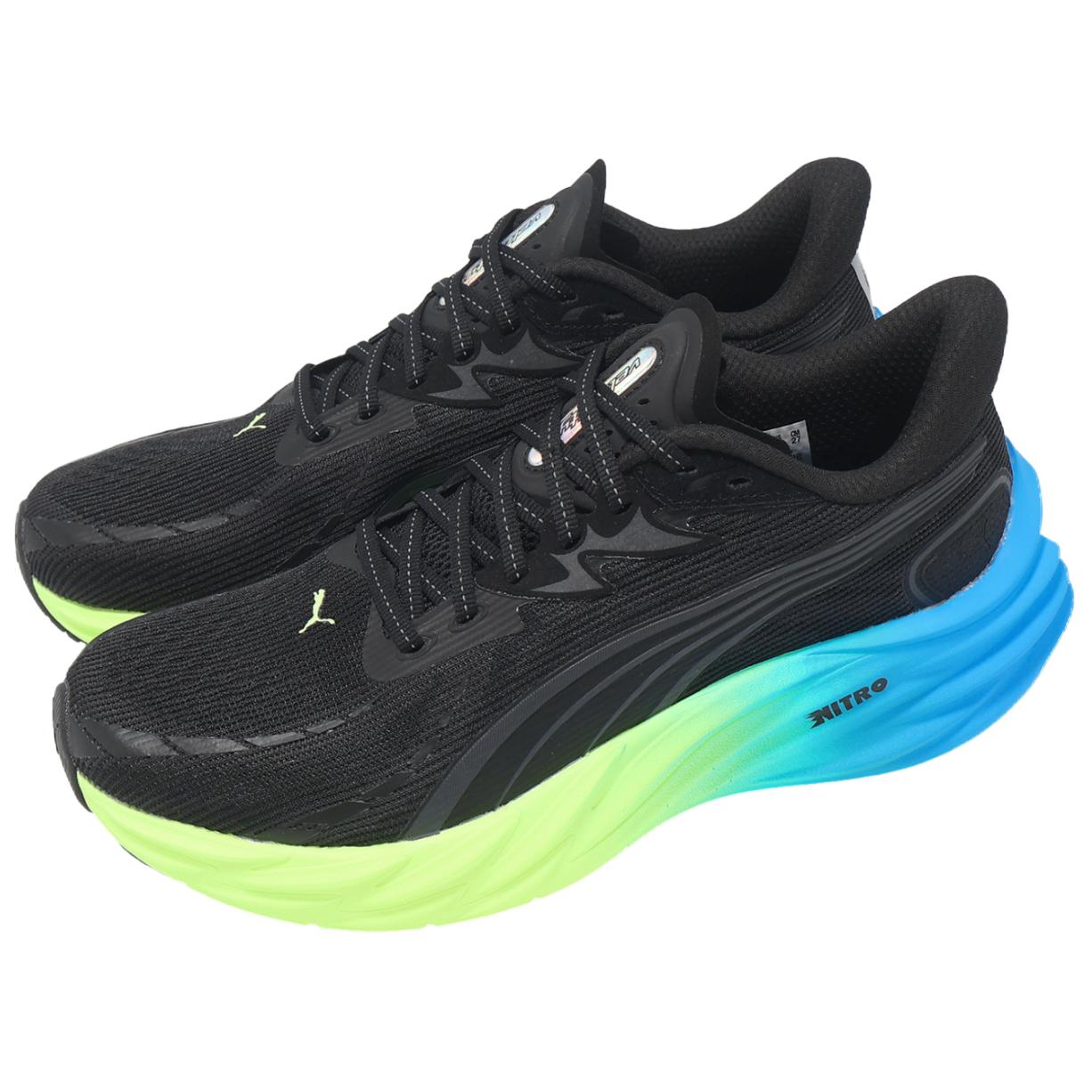 PUMA Velocity NITRO 4 Breathable Running Shoes Unisex Black