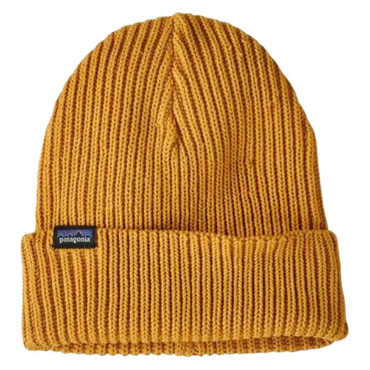 Patagonia Recycled Polyester Beanies Unisex Mustard Yellow