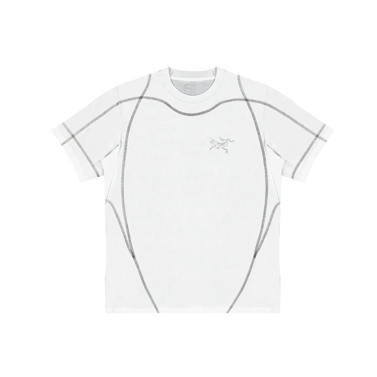 Arc'teryx T Shirt Unisex Ivory White/White Light