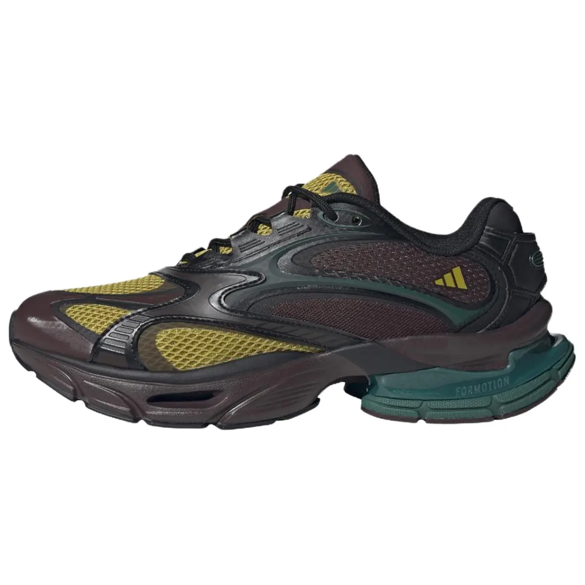 Adidas FORMOTION ONE Fabric Classic And Versatile Casual Shoes Unisex Brown Yellow