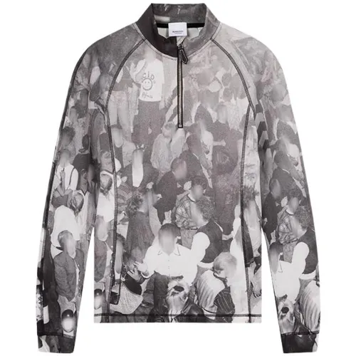 Burberry Sweatshirts Men's Stand Collar Thickened Regular