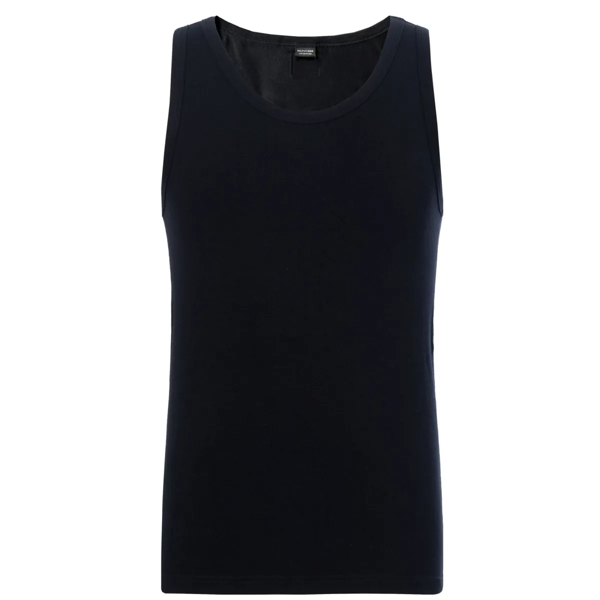 Balenciaga Tank Top Slim Fit Men's Black