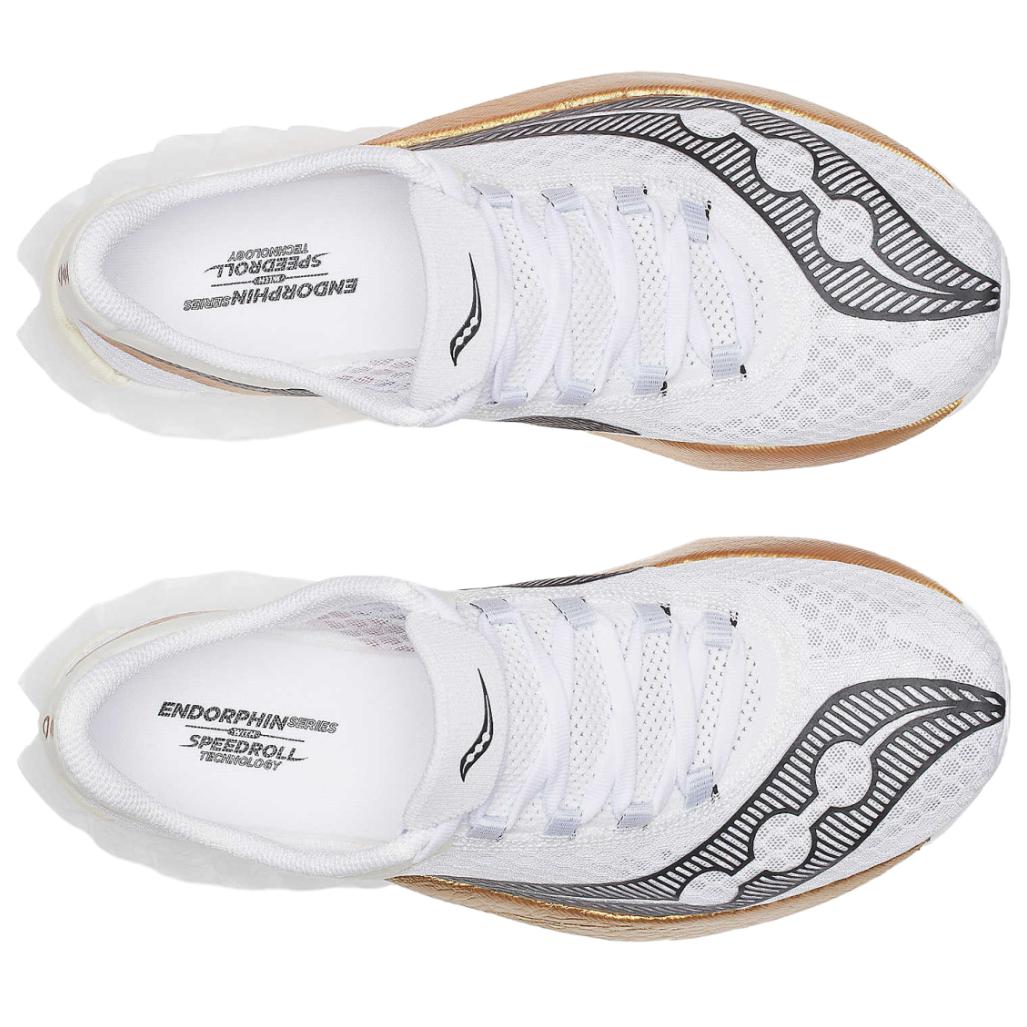 Saucony Endorphin Pro Peng 4 Low top Running Shoes Men’s White Gold