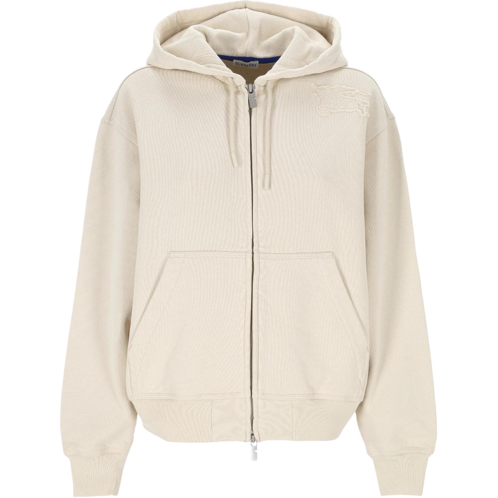 Burberry Sweatshirts Women's Beige Hooded Non Detachable Moderate Other