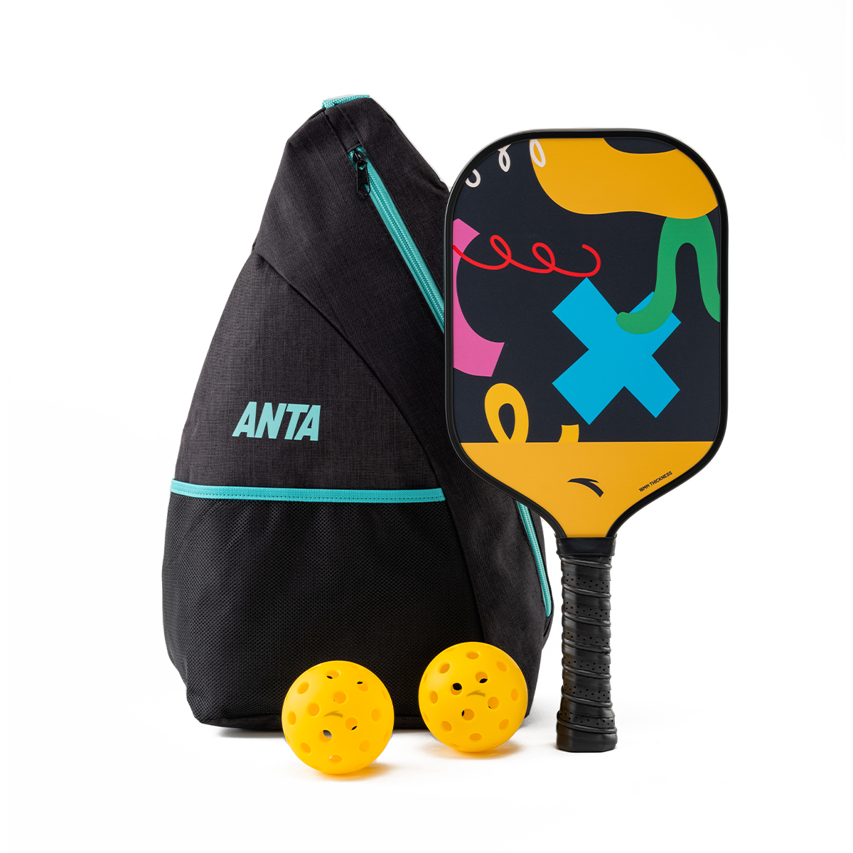 Anta Graffiti Clothing Sets Pickleball Paddles Fiberglass Unisex