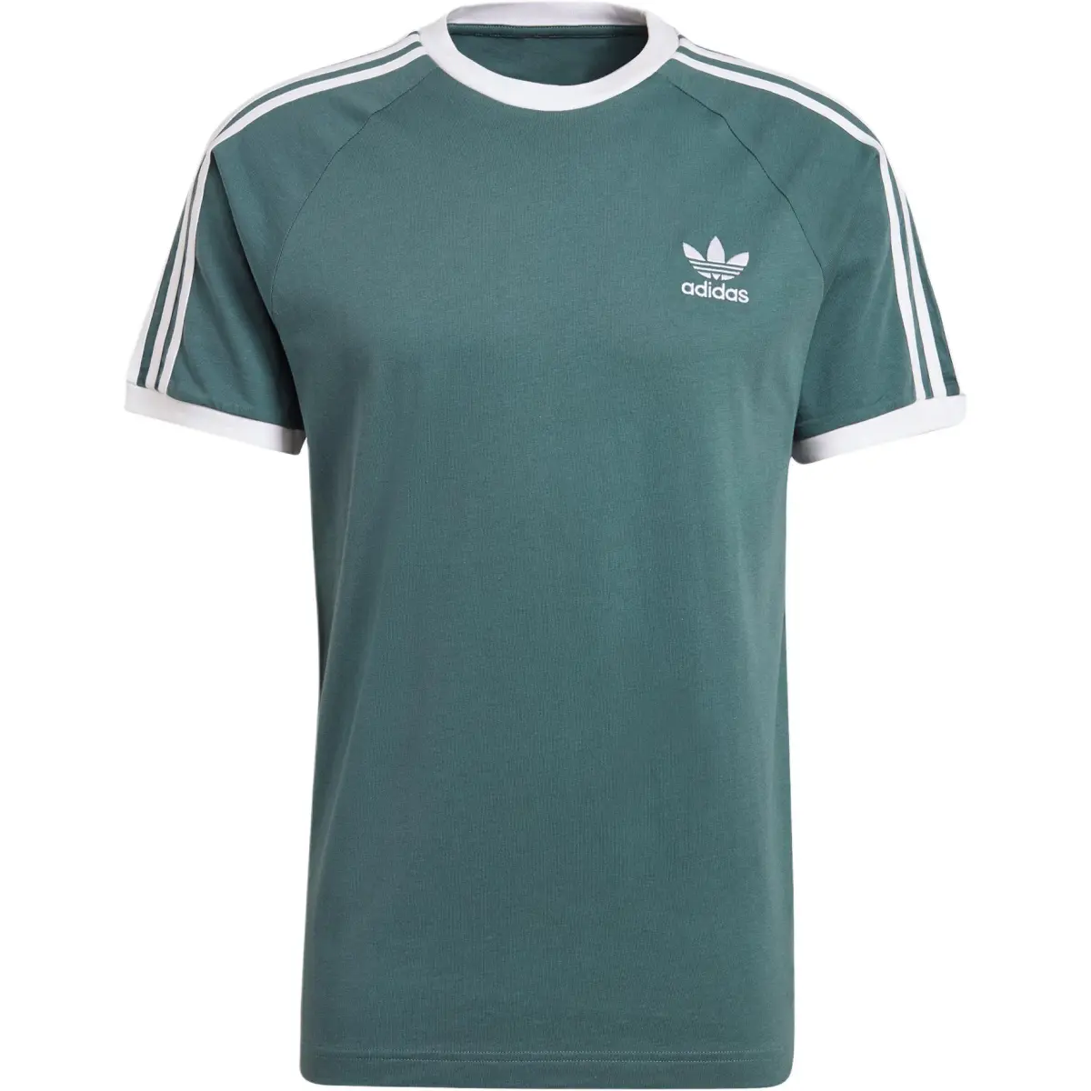 Adidas Originals 3 Stripes T Shirt Men's Emerald