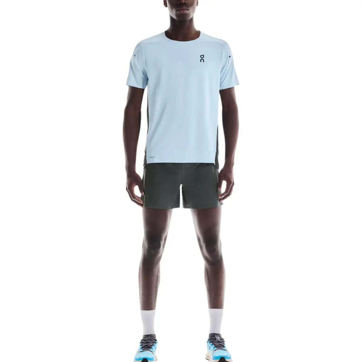 On Performance T-Shirts Men's Arctic | Eclipse Crew Neck Moderate