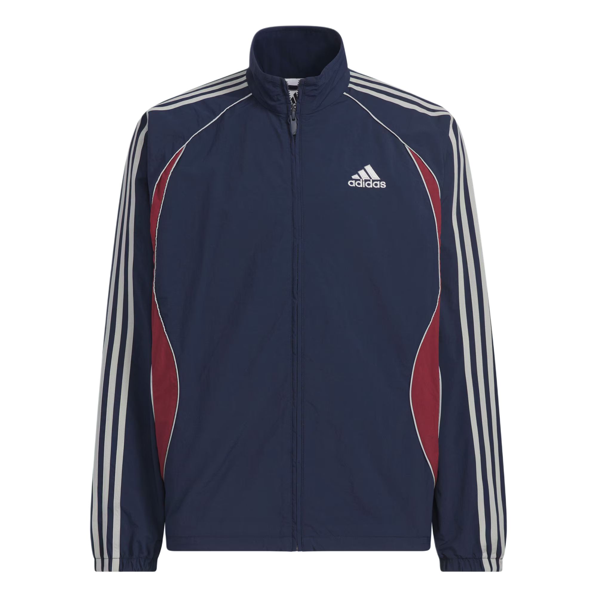 Мужская куртка adidas KE5847 (черная в полоску)