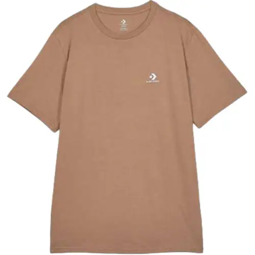 Converse T Shirts Unisex Brown Crew Neck