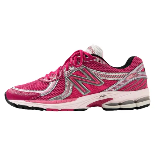 AIME LEON DORE x New Balance 860 V2 Synthetic Leather Abrasion Resistant Low top Running Shoes Unisex Pink