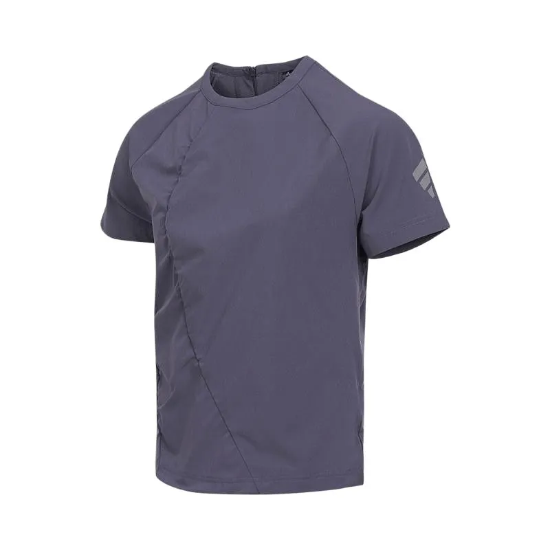 Adidas FOS T-Shirts Women's Dark Gray Crew Neck Moderate