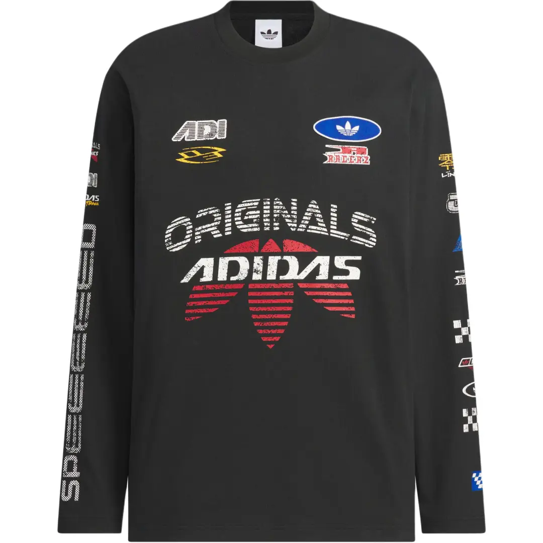 Adidas Originals MOTO LONGSLEEVE T Shirt Men's