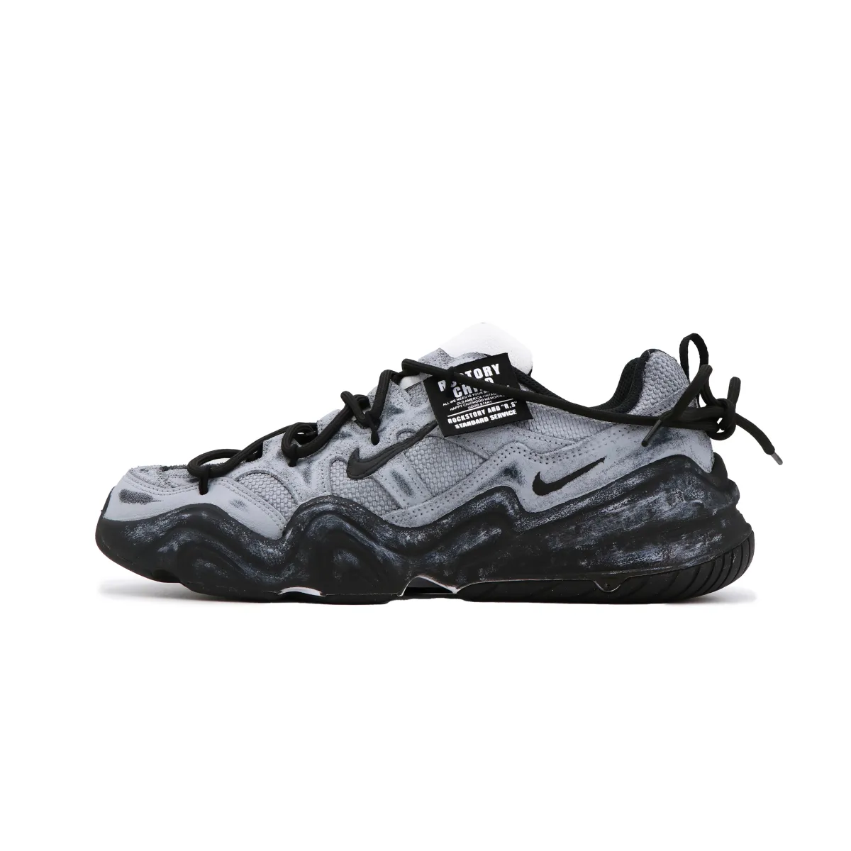 Nike Tech Hera Low top Casual Shoes Men's Gray Black
