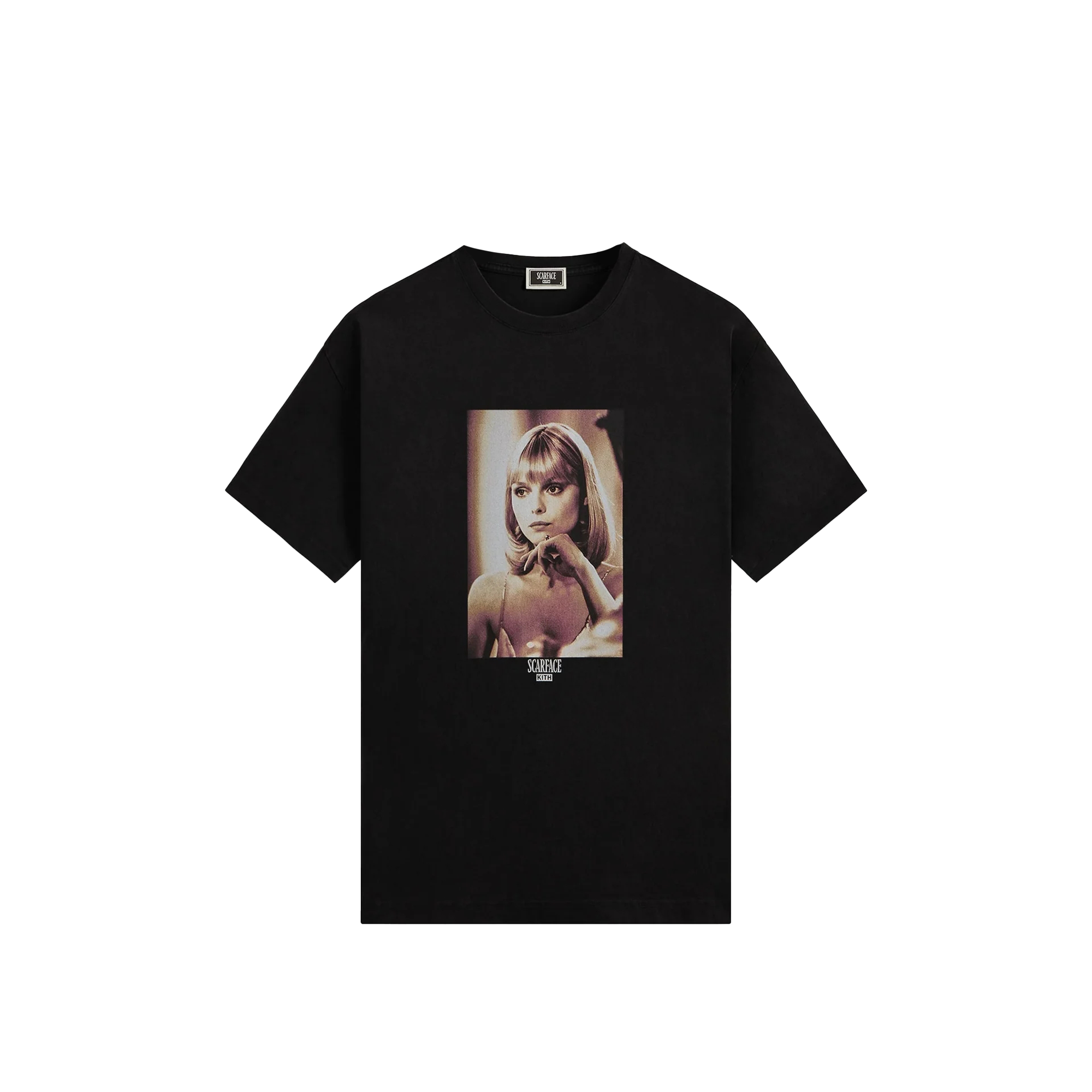 Мужская футболка KITH x Scarface (черная)