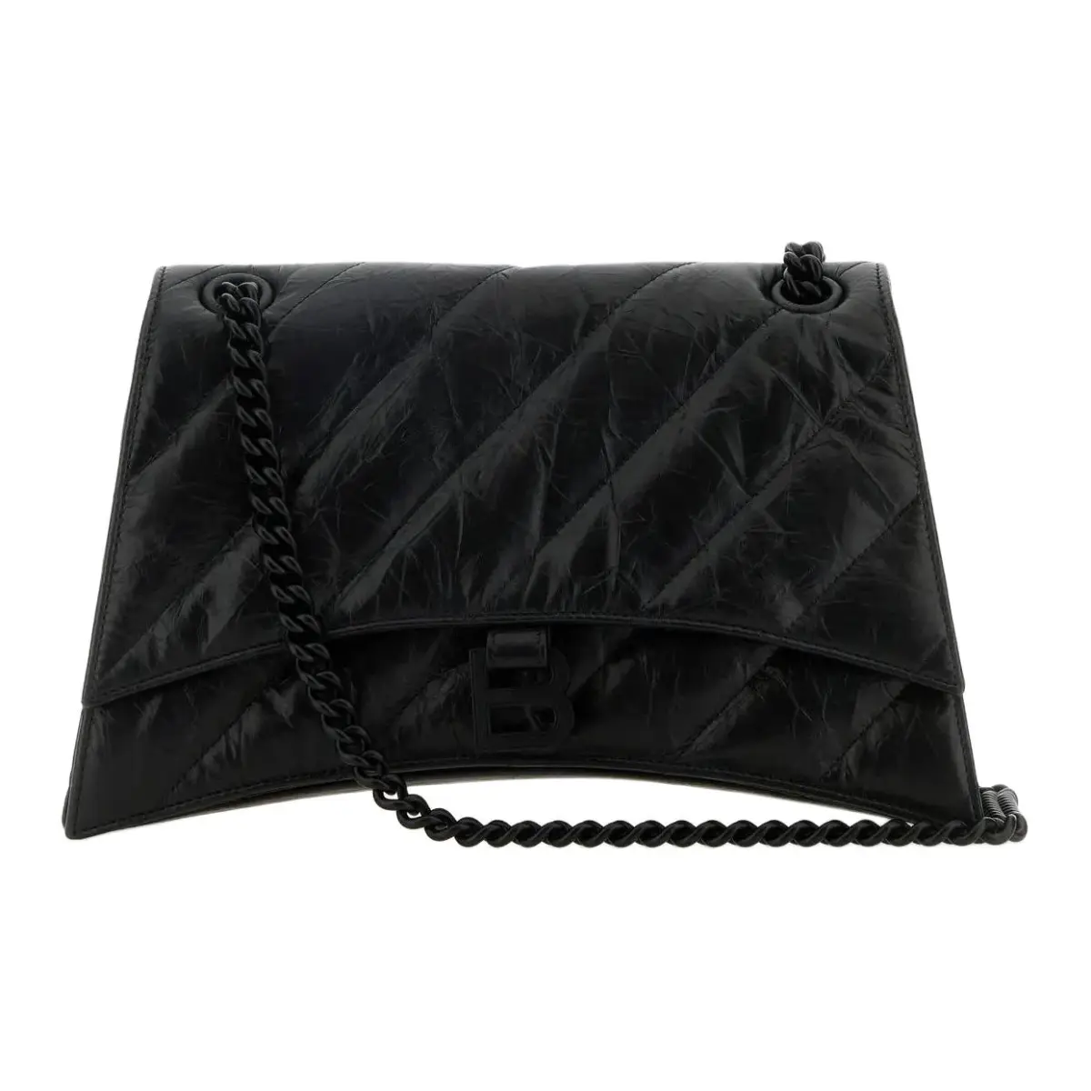 Balenciaga Calfskin Crossbody Bag, Shoulder Bag Women's Black