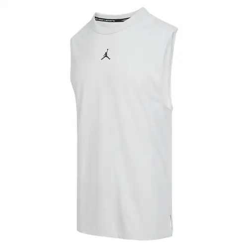 Jordan As M J Tank Tops Men's Gray White Crew Neck Moderate Other