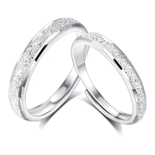 YINCHIE 925 Sterling Silver 999 Fine Silver Rings Unisex