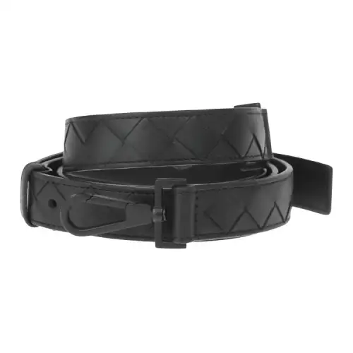 Bottega Veneta Leather Bag Straps Men's Black