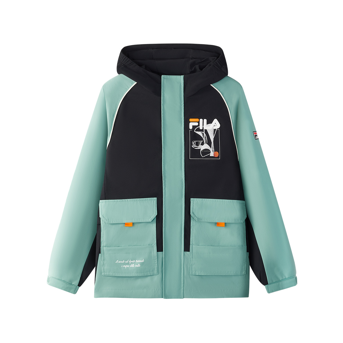 Детская куртка Fila (синяя)