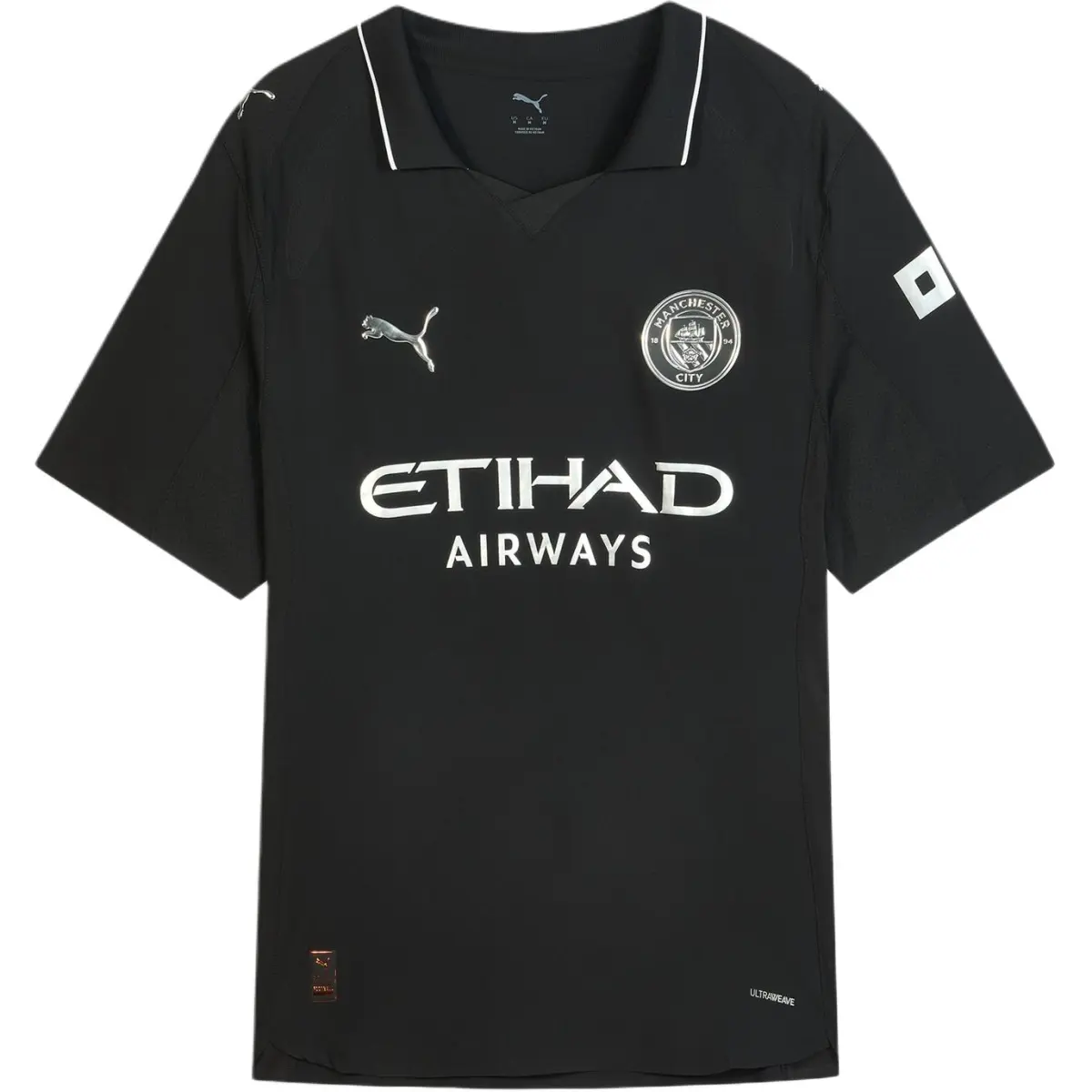 PUMA Manchester City SS25 MCFC AWAY JERSEY AUTHENTIC Soccer Jersey Player Edition Men's