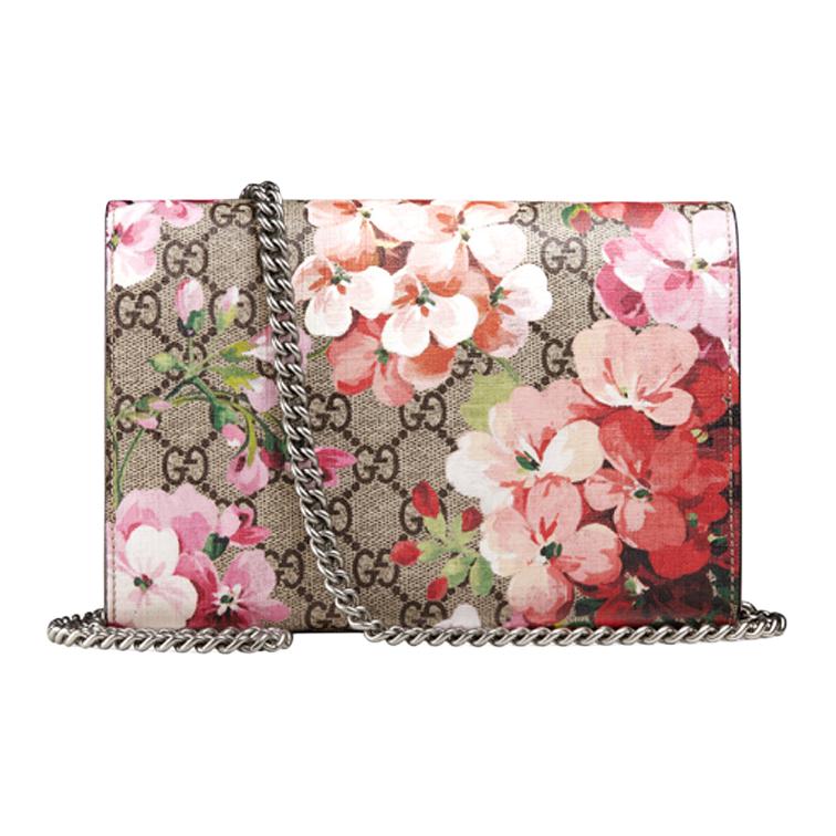 Женская сумка Gucci Dionysus (коричнево-розовая) — фото 3