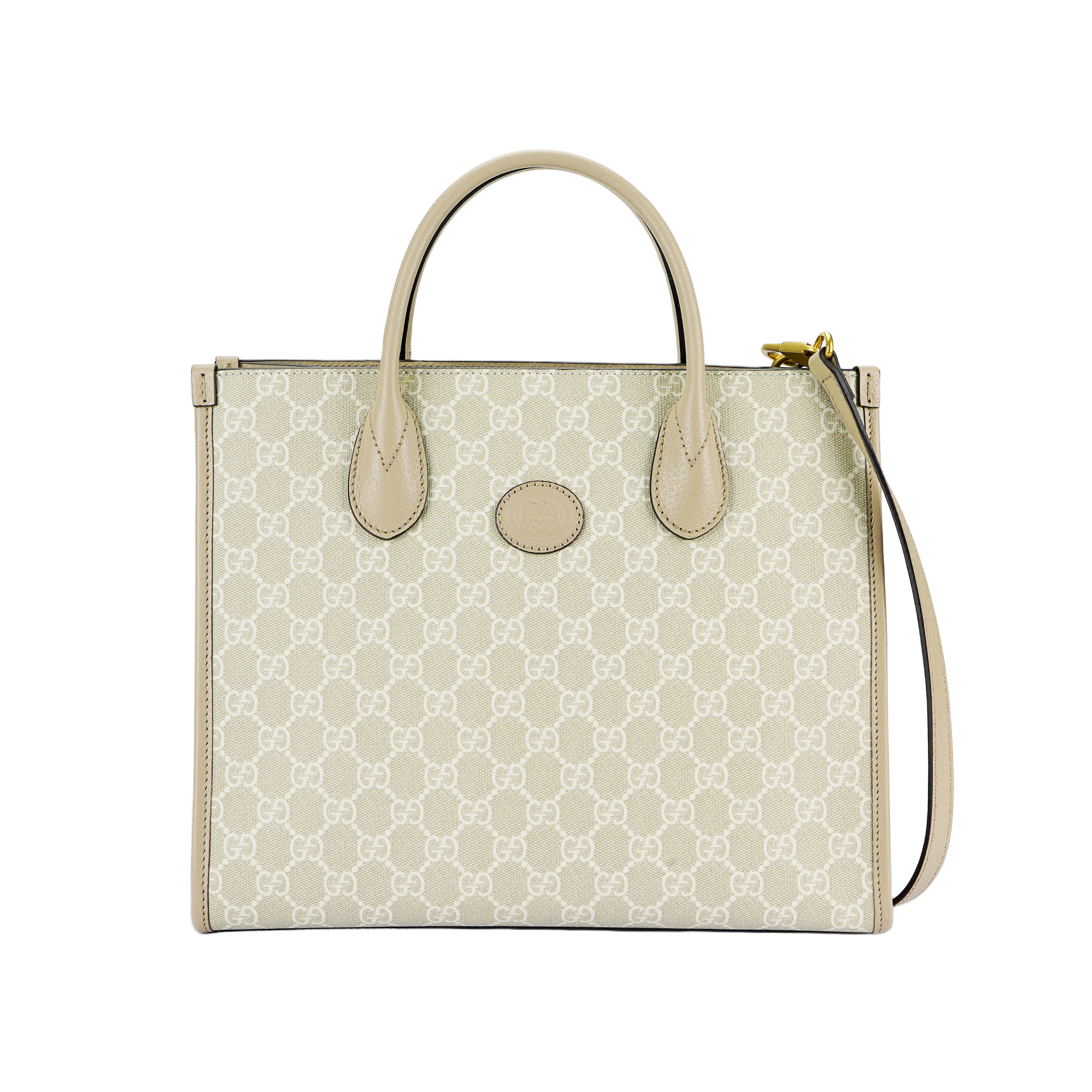 Сумка Gucci GG Retro (бело-бежевая)