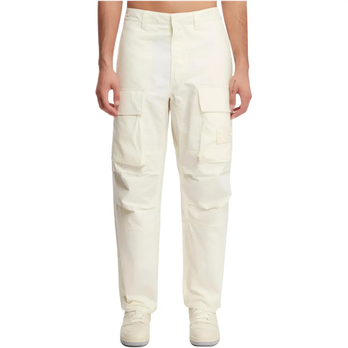 STONE ISLAND Logo Patch Cargo Pants