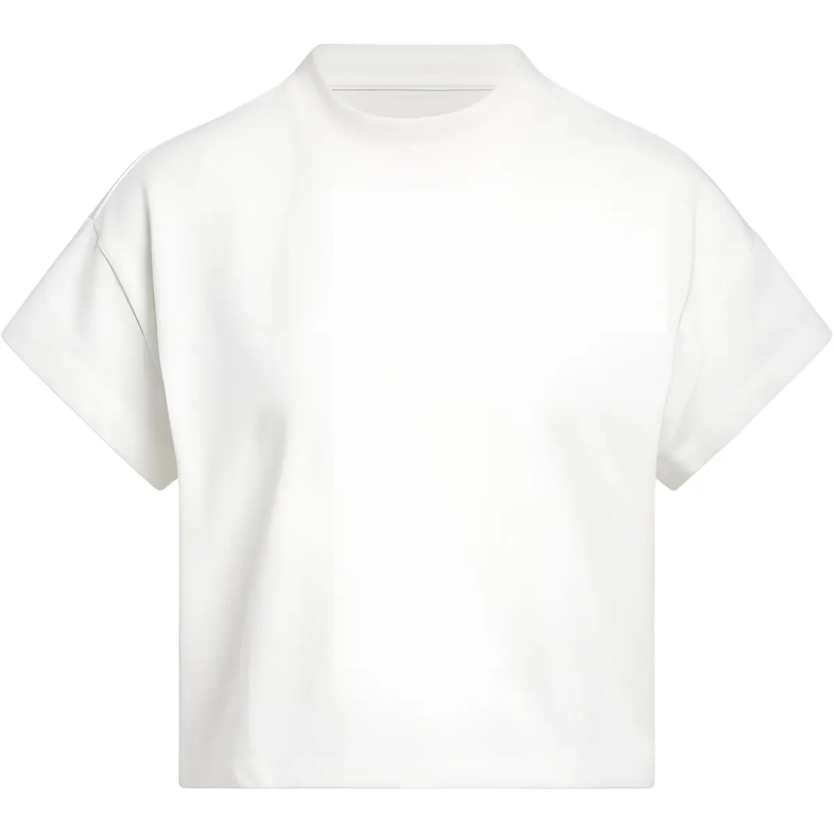 Adidas Drop Shoulder Sleeve T Shirt Women's White