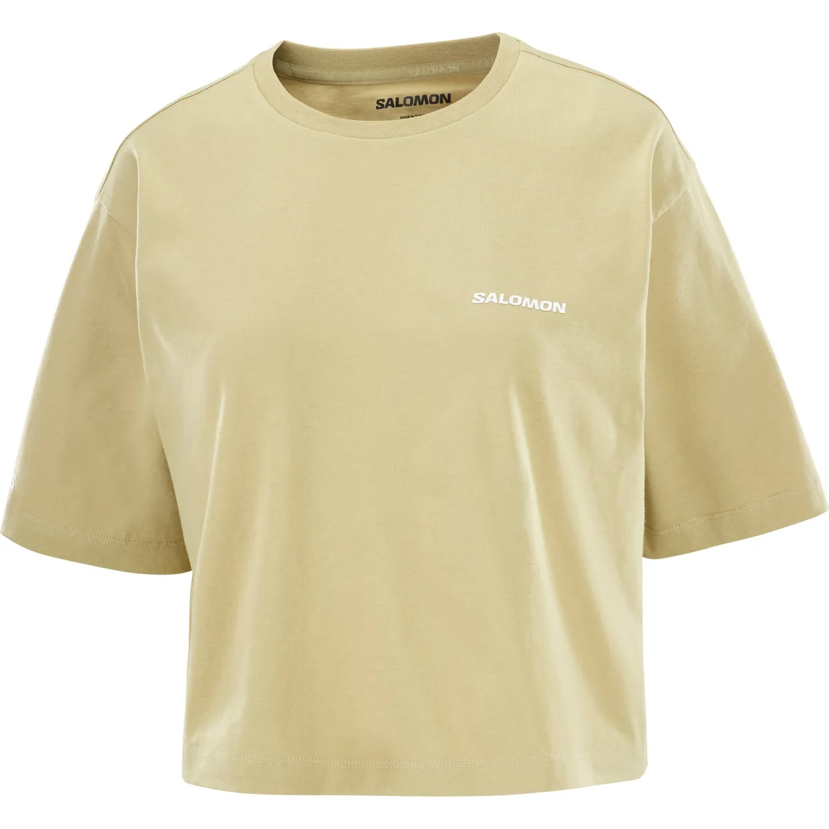 SALOMON T Shirt Women's Gray Green