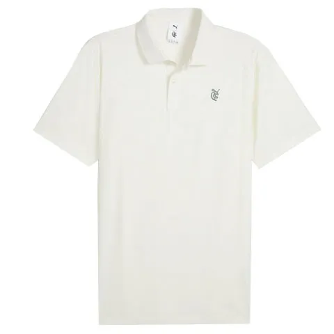 PUMA x QGC Collaboration Polo Shirt Men's White