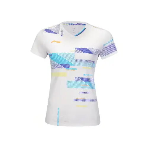 Li Ning Badminton Collection T Shirt Women's White