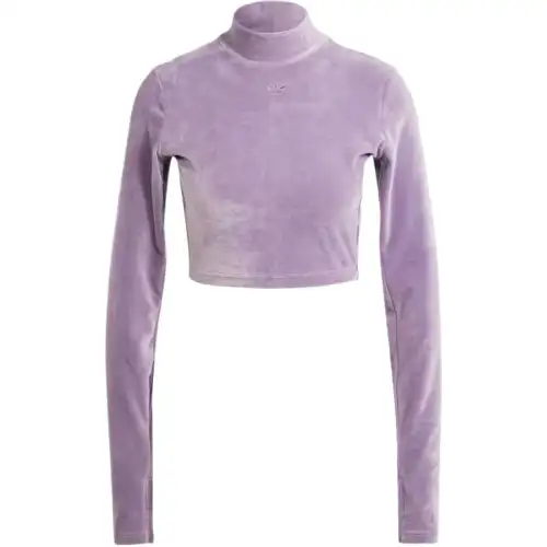 Adidas Originals Velvet Crop Top
