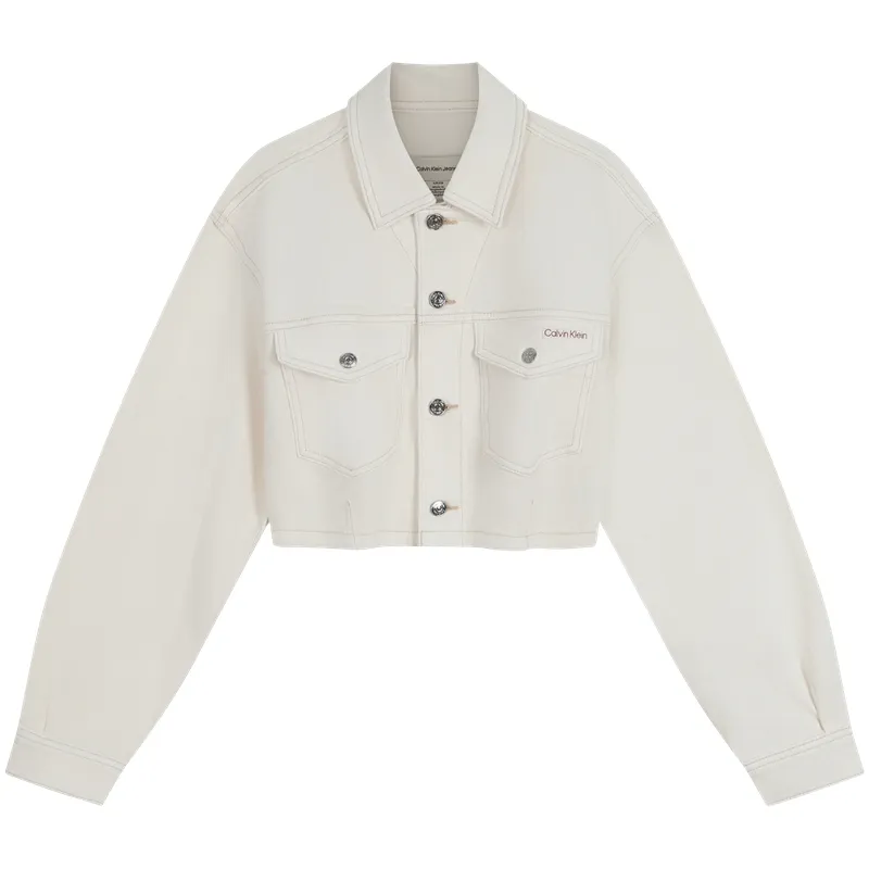 CALVIN KLEIN Denim Jacket Women's Gift Box Set Included