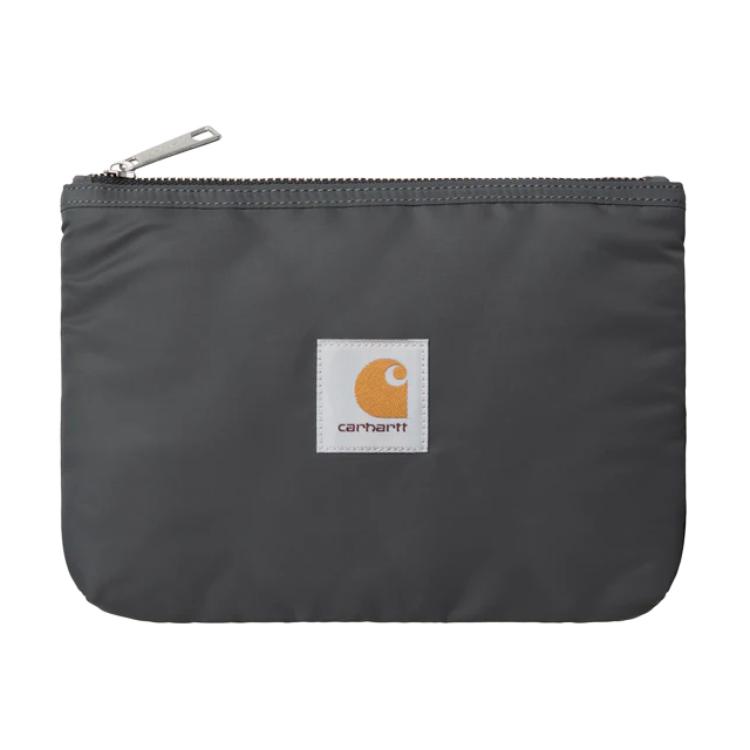 Кошелек Carhartt WIP (серый с зеленым)