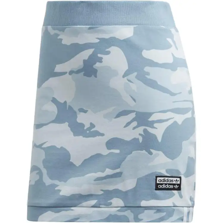 Adidas Originals Casual Short Skirts Women's Blue