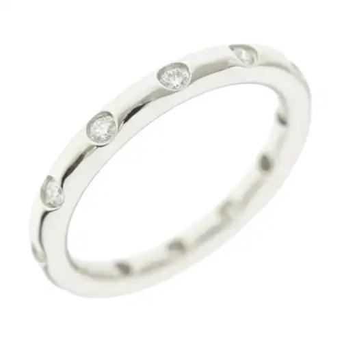 TIFFANY & CO. Tiffany, design diamond platinum ring