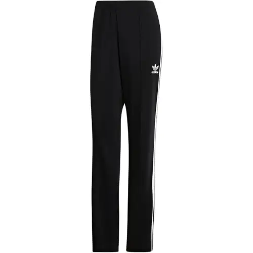 Adidas Originals Firebird Knitted Sweatpants Women's Black Moderate Straight Fit Pants