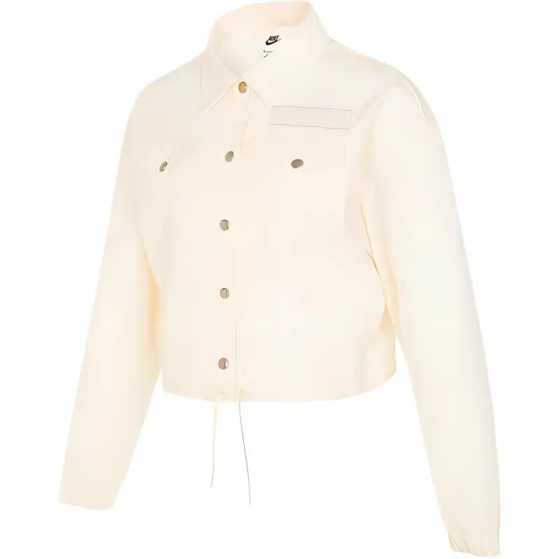 Nike AS W NSW AIR WVN MOD CROP Jacket Women's Ecru