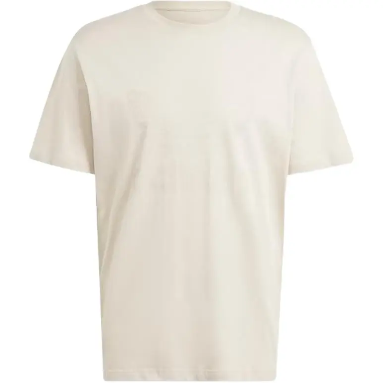 Adidas Originals T-Shirts Men's Beige Crew Neck Moderate Straight Fit